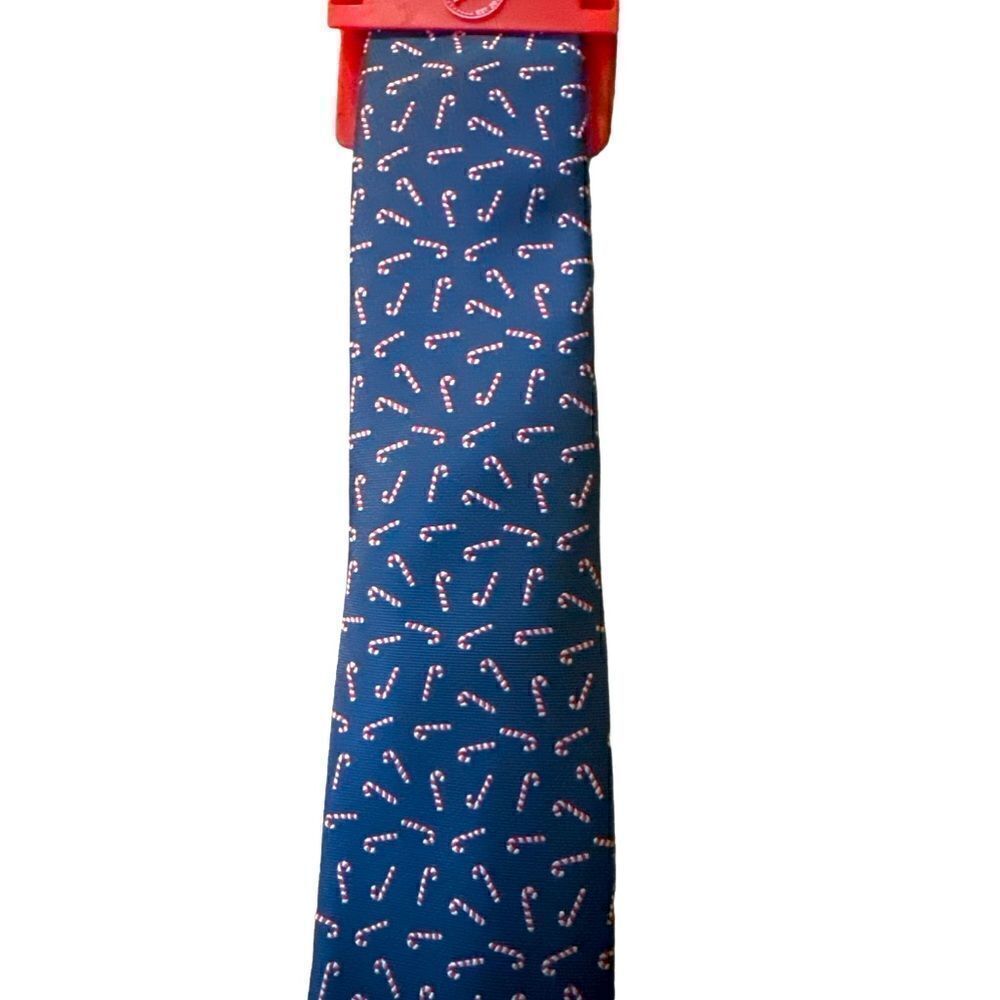 Festive Men’s Candy Cane Tie